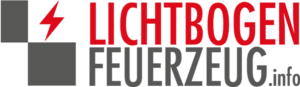 Lichtbogen Feuerzeug Logo